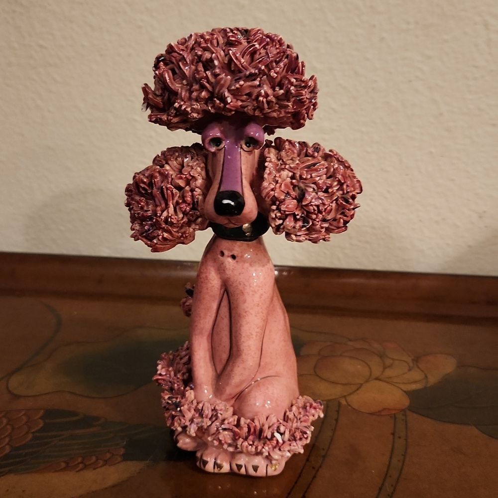 Vintage Swak Lynda Cornielle Poodle Pepper Shaker